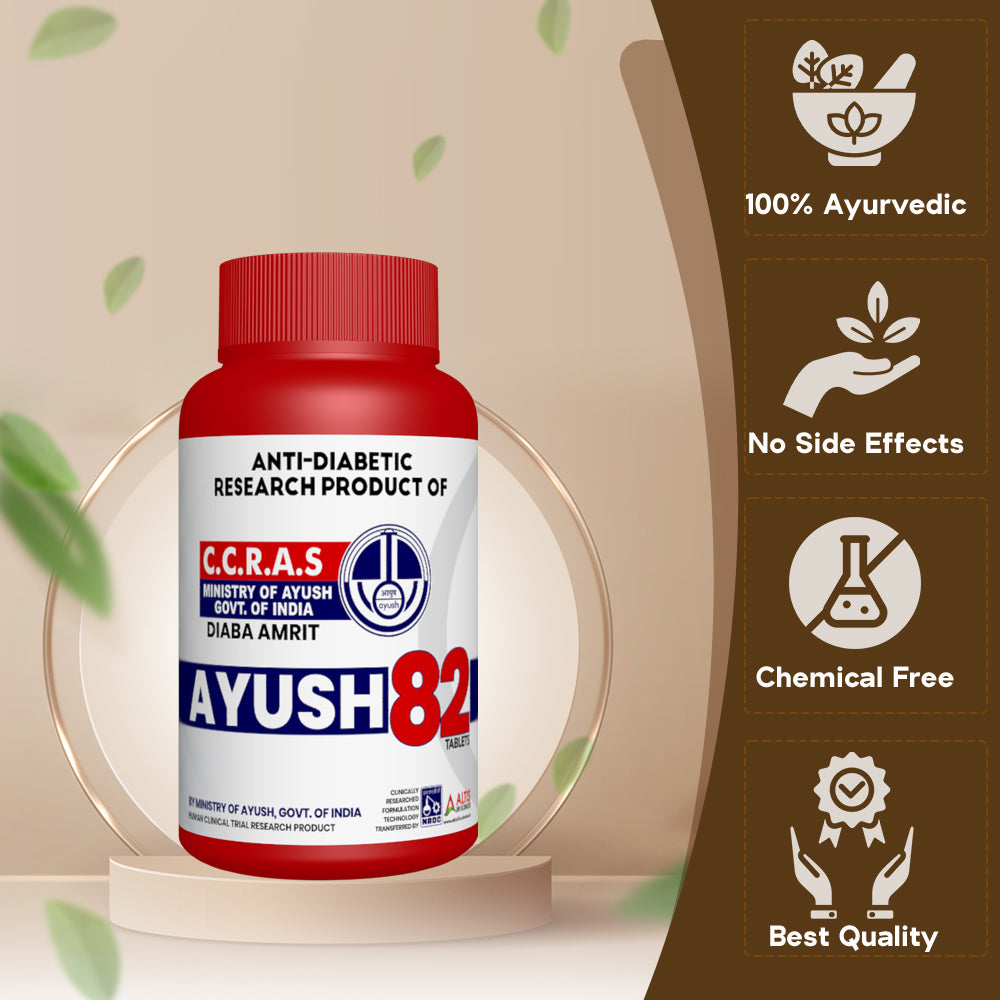 Ayush 82 Tablets for Diabetes (Pack of 2)