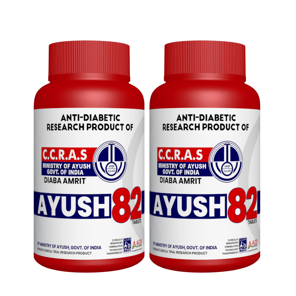 Ayush 82 Tablets for Diabetes (Pack of 2)