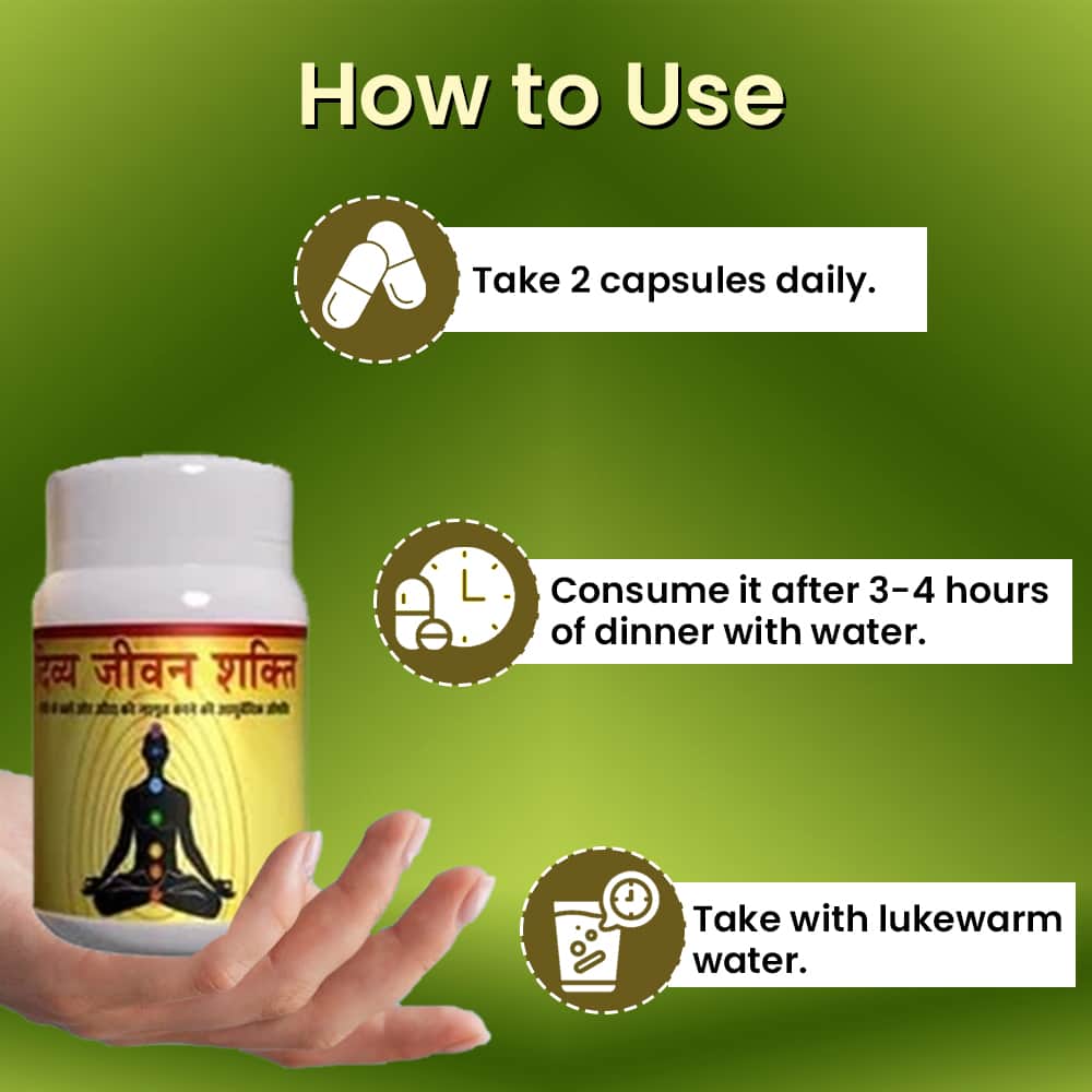 Divya Jeevan Kit - Ayurvedic Medicine for Digestion Problems and to Improve Overall Health