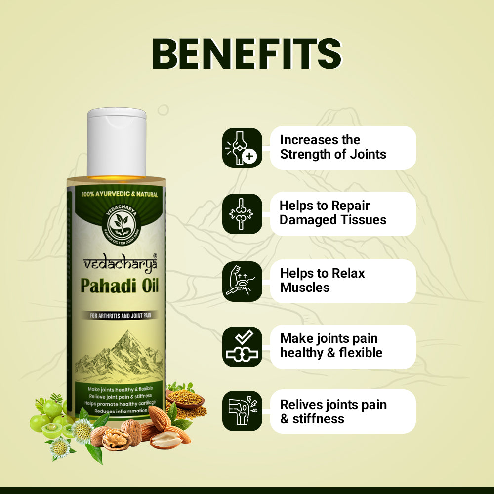 Vedacharya Pahadi Oil