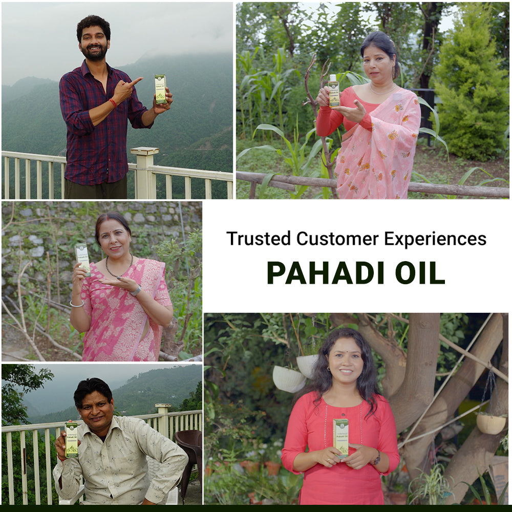 Vedacharya Pahadi Oil