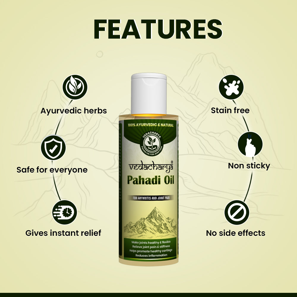 Vedacharya Pahadi Oil