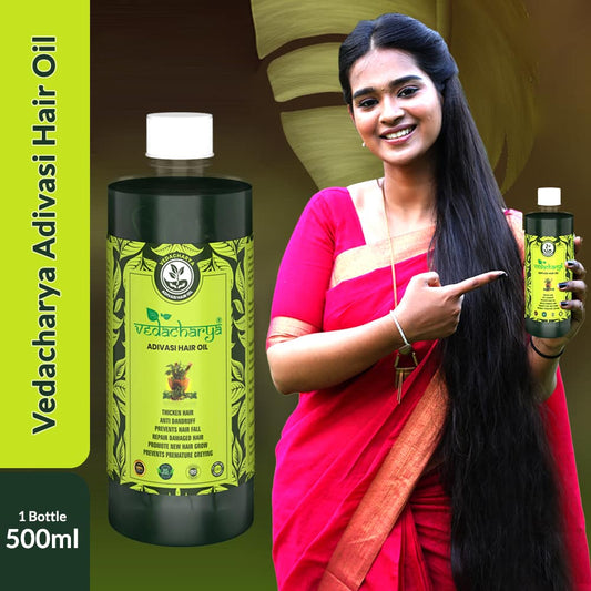 Vedacharya Adivasi Hair Oil for healthy hair