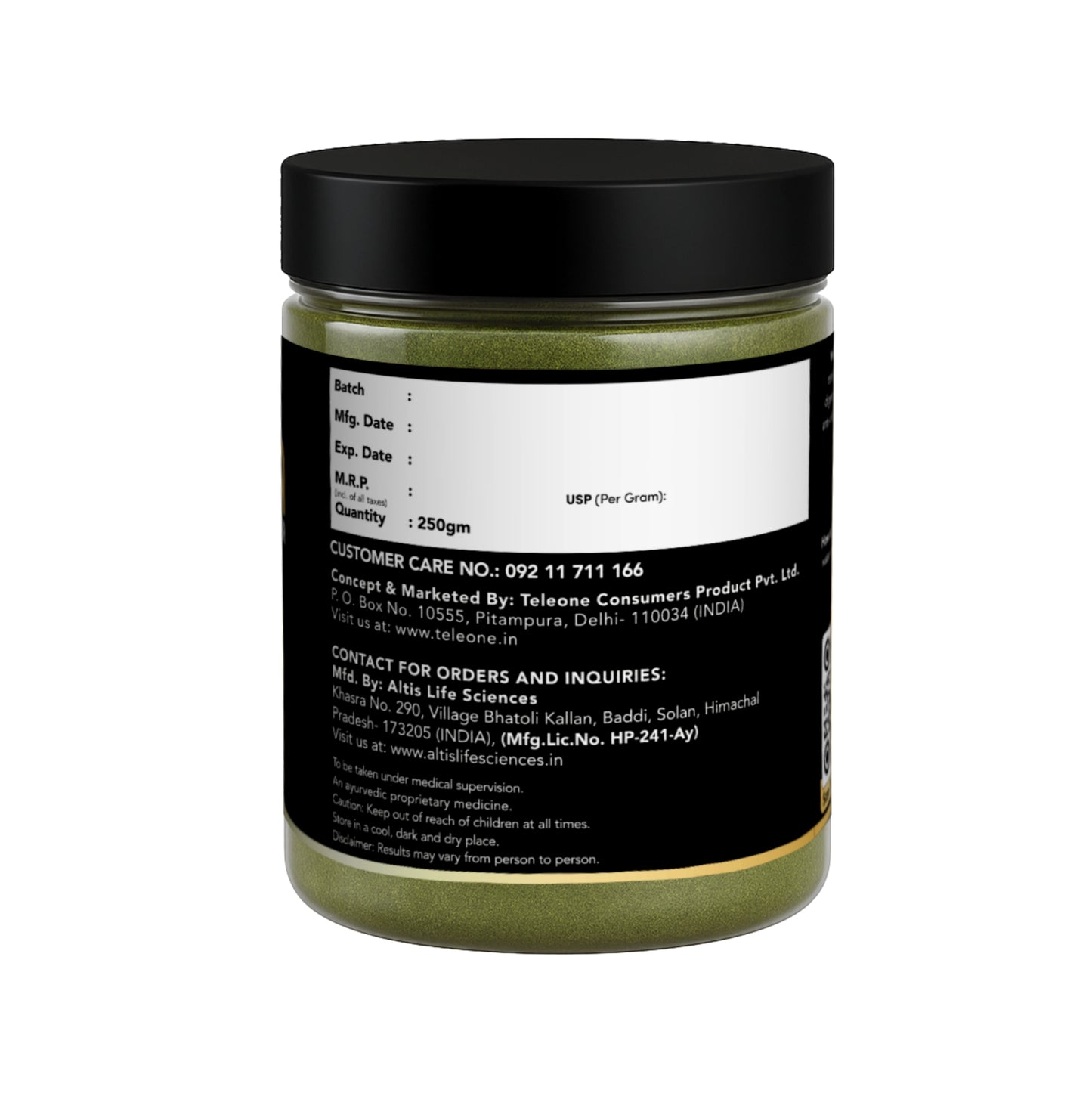 Moringa Powder Rich in Vitamins, Minerals and Antioxidants