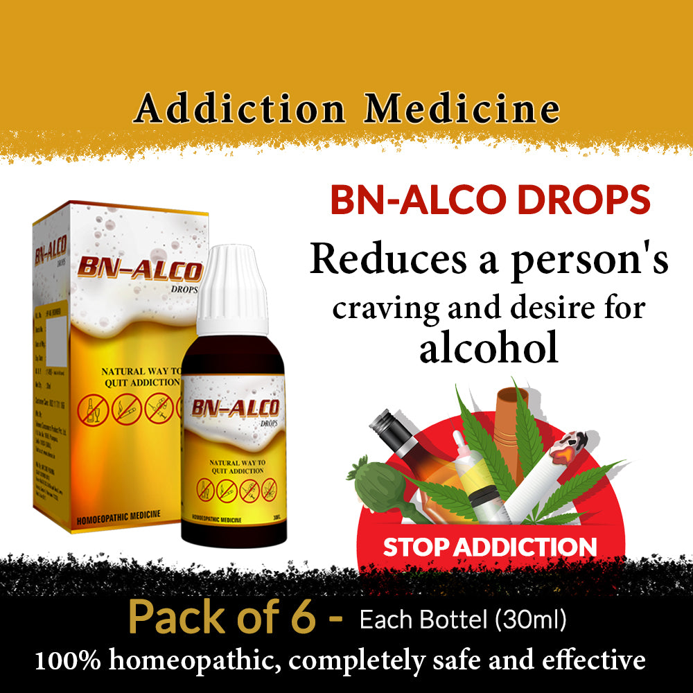 Buy BNALCO Anti Addiction Drops for Quit Alcohol & Smoking Teleone