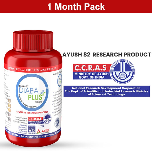 AYUSH 82 Diaba Plus Ayurvedic Medicine -  Control Diabetes & Blood Sugar Levels