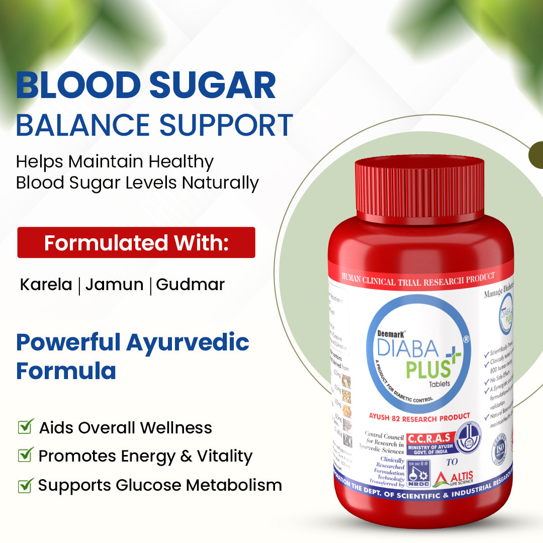 Deemark Diaba Plus - Ayurvedic Solution to Manage your Diabetes