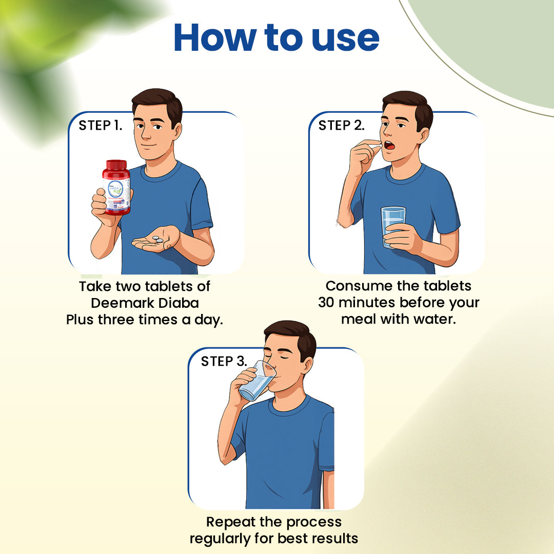 Deemark Diaba Plus - Ayurvedic Solution to Manage your Diabetes