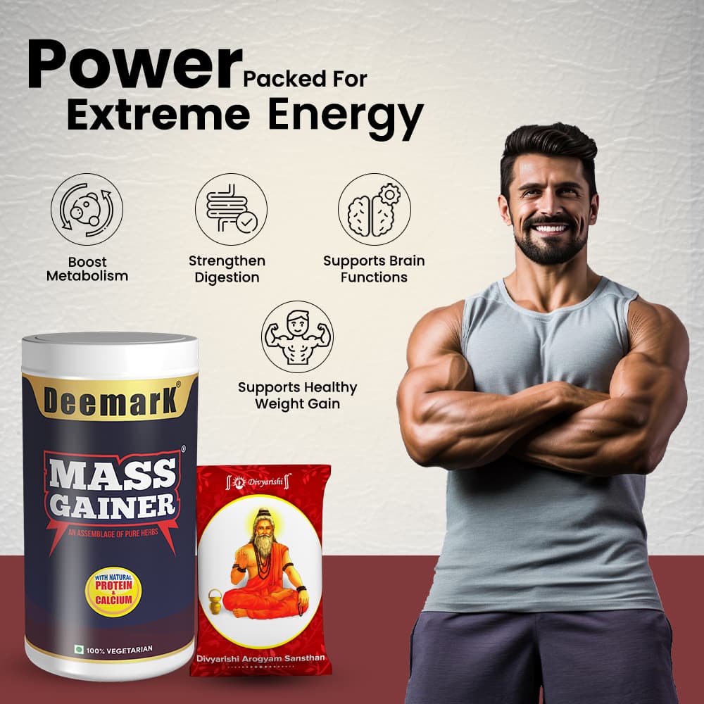 Taakat Vati and Mass Gainer Protein Powder for Weight Gain Naturally