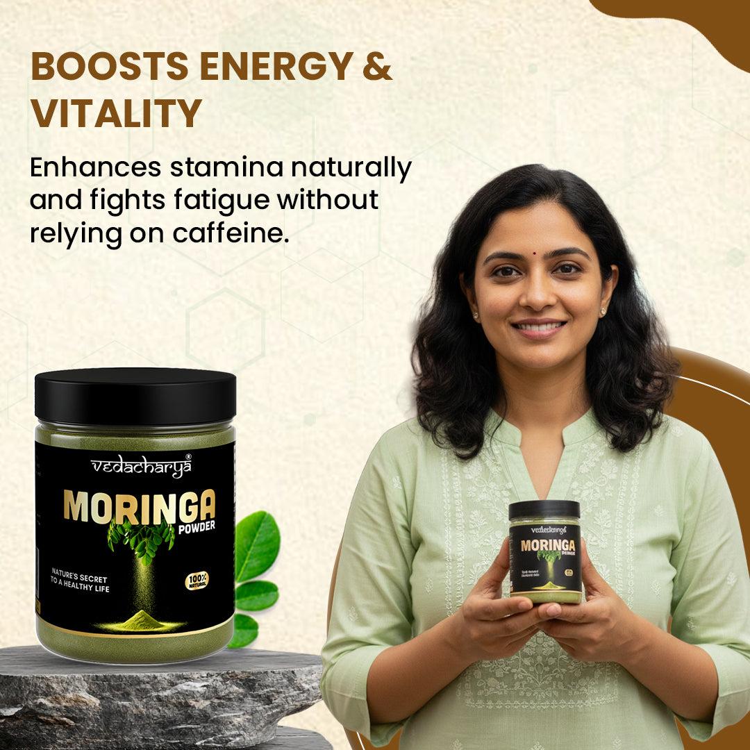 Moringa Powder Rich in Vitamins, Minerals and Antioxidants