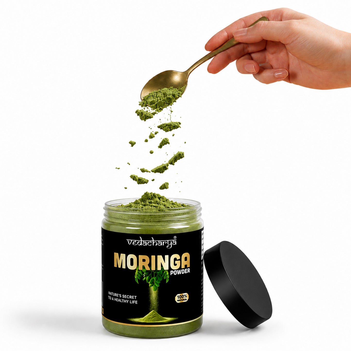 Moringa Powder Rich in Vitamins, Minerals and Antioxidants