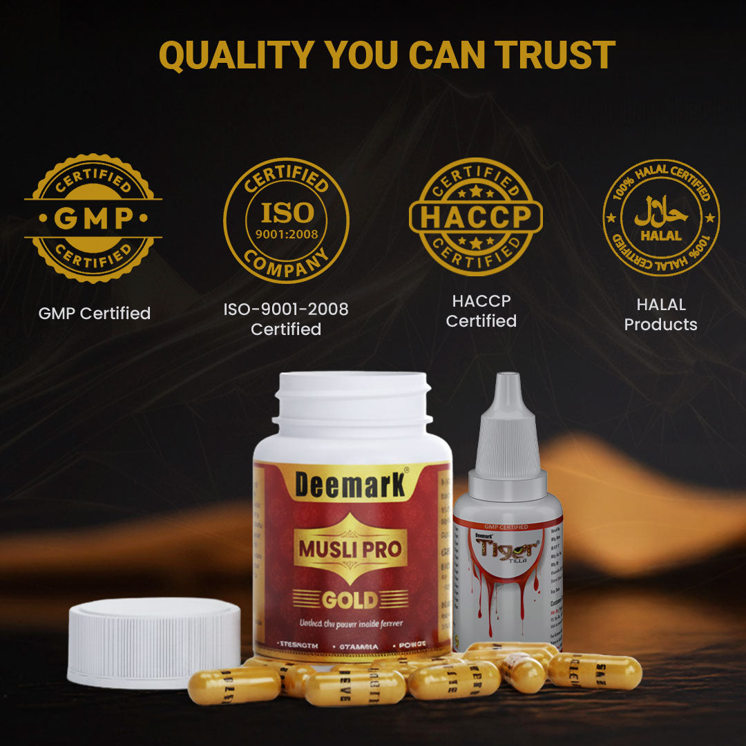 Musli Pro Gold and Tiger Tilla