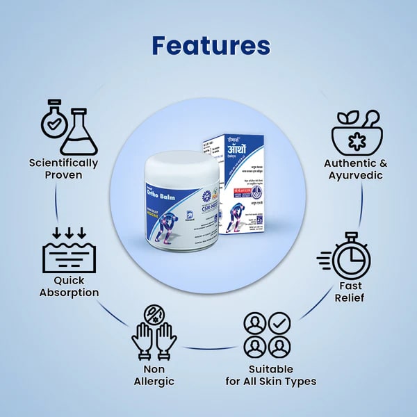 Ortho Balm and Tablets for Joint & Muscle Pain