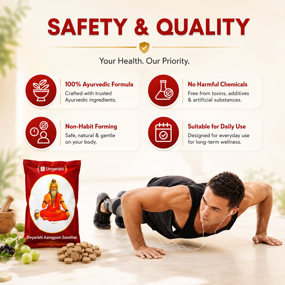 Divyarishi Taakat Vati - Helps to Gain Weight Naturally