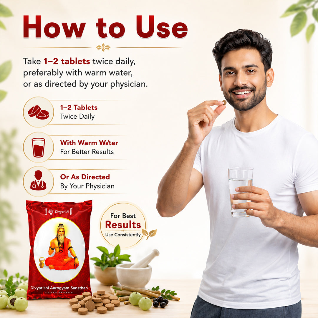 Divyarishi Taakat Vati - Helps to Gain Weight Naturally