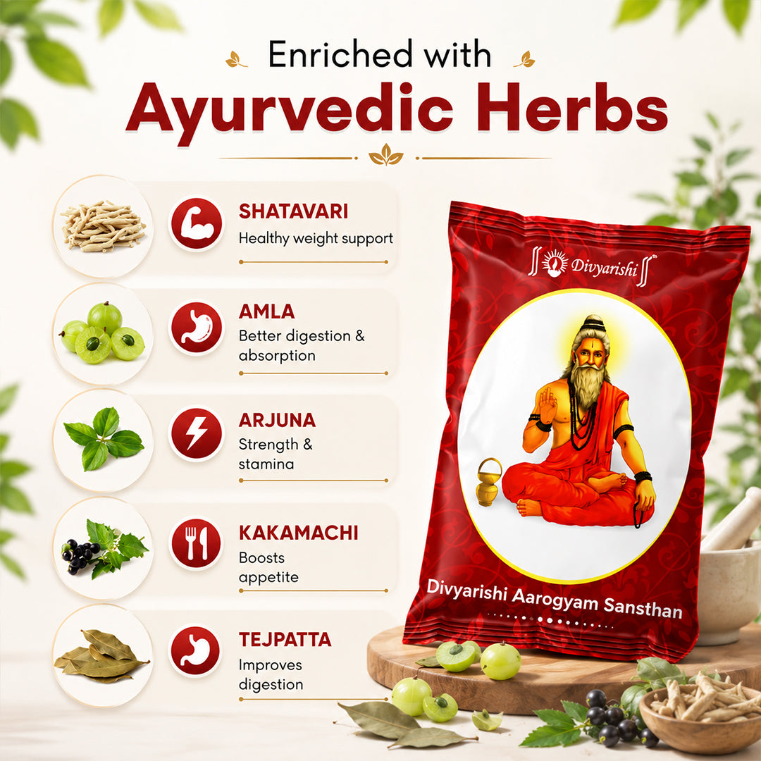 Divyarishi Taakat Vati - Helps to Gain Weight Naturally
