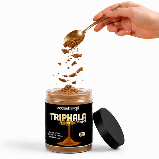 Vedacharya Triphala Powder For Immunity Booster & Weight Management Supplement