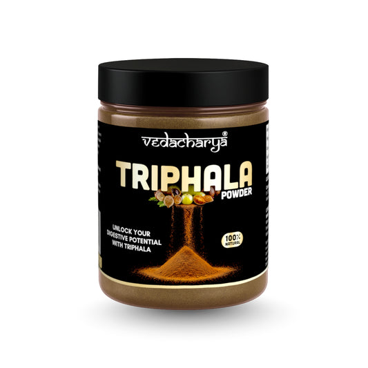 Vedacharya Triphala Powder For Immunity Booster & Weight Management Supplement