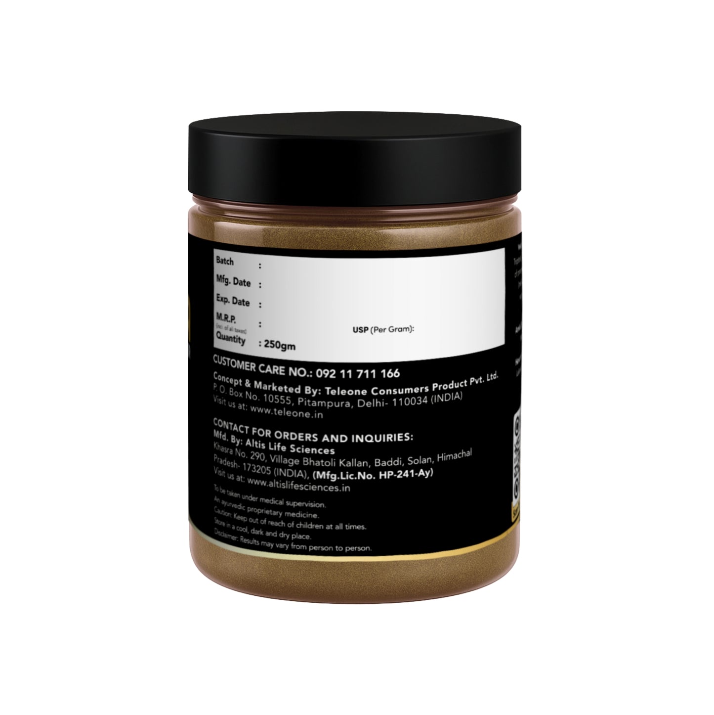 Vedacharya Triphala Powder For Immunity Booster & Weight Management Supplement