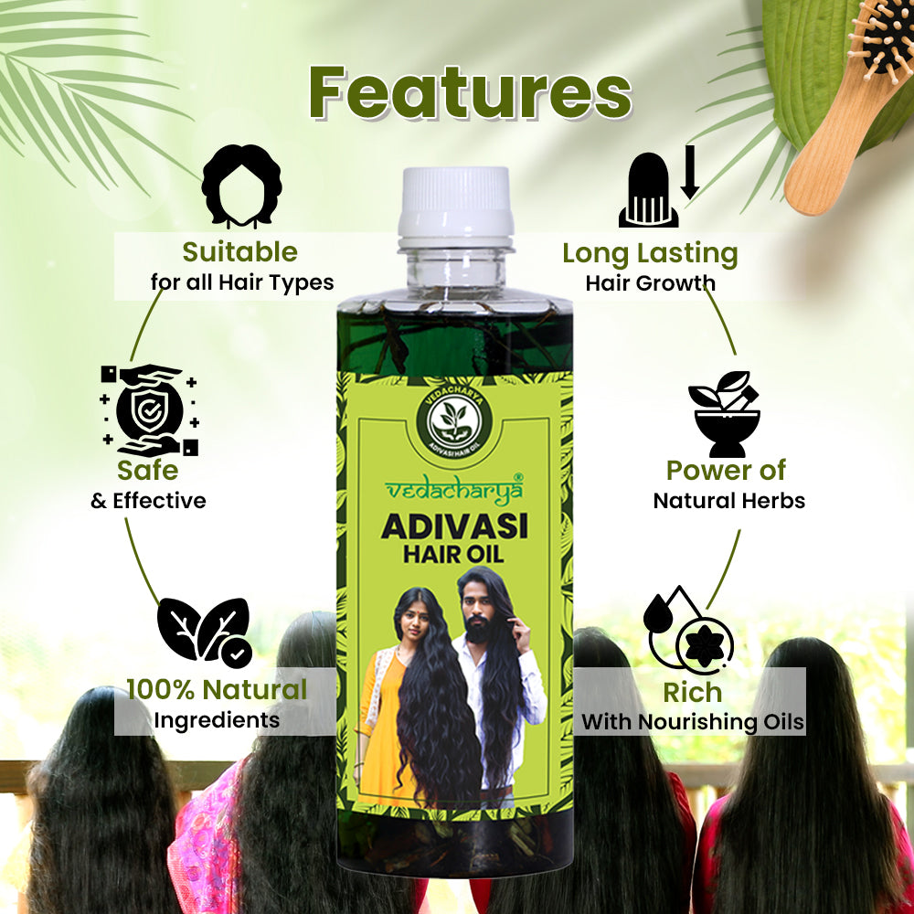 Vedacharya Adivasi Hair Oil