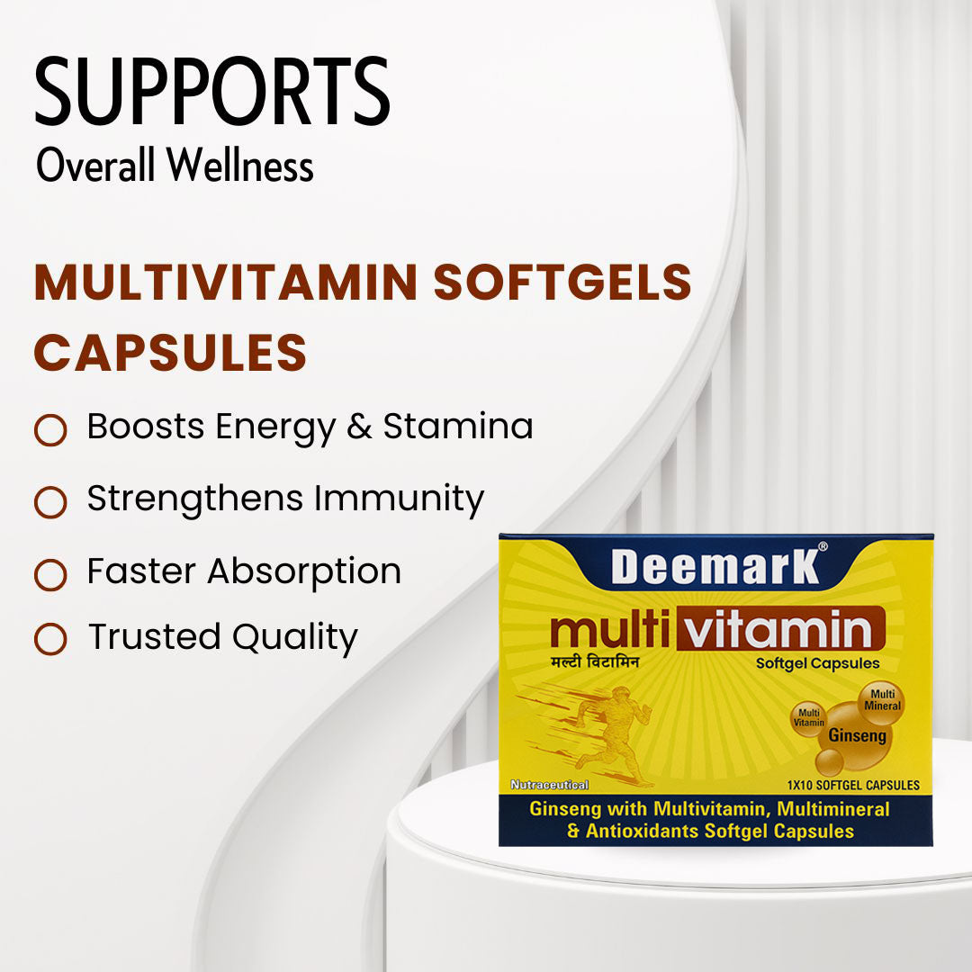 Deemark Daily Multivitamin Softgels Capsules