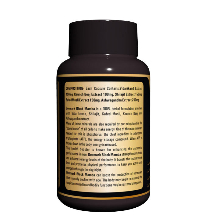 Black Mamba Natural Male Power Booster Formula