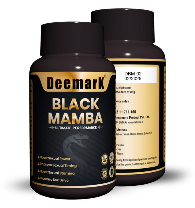 Black Mamba Natural Male Power Booster Formula