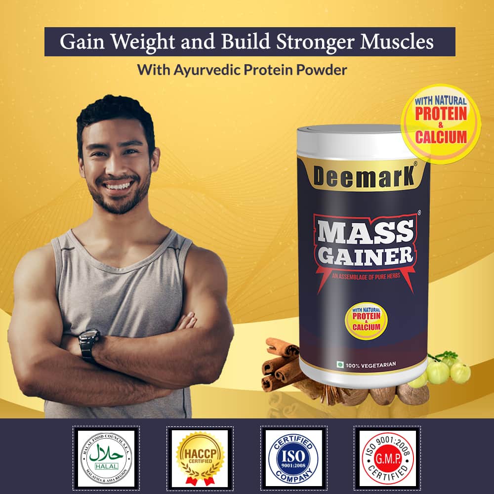 Mass Gainer - Ayurvedic Protein Powder for Weight Gain & Mass Gain