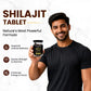 Vedacharya Shilajit Tablets with 100% Pure Himalayan Shilajit for Strength, Energy, Power, Vigor & Vitality