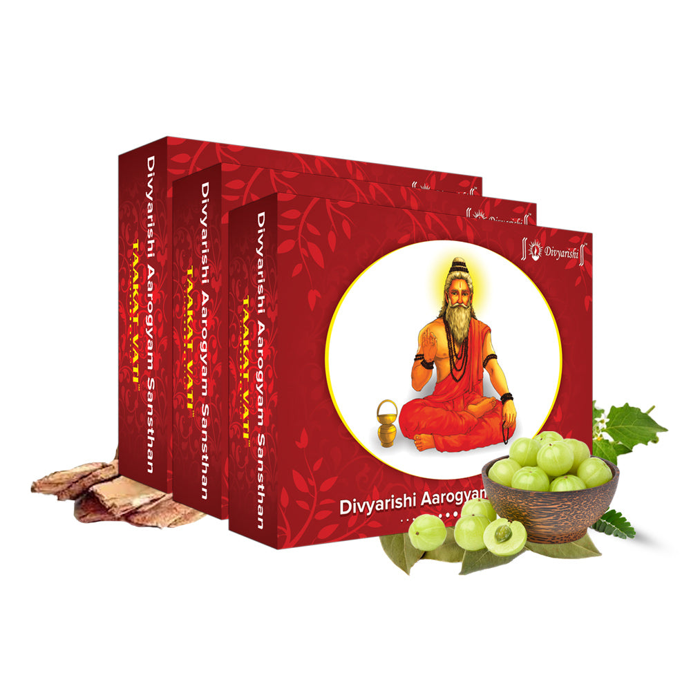3 Boxes of Taakat Vati full course- ayurvedic weight gain medicine 