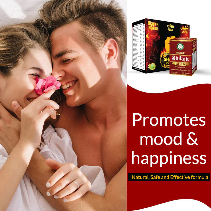Shakti Prash and Shilajit Gold - Ayurvedic Combo to Improve Well being and Strength